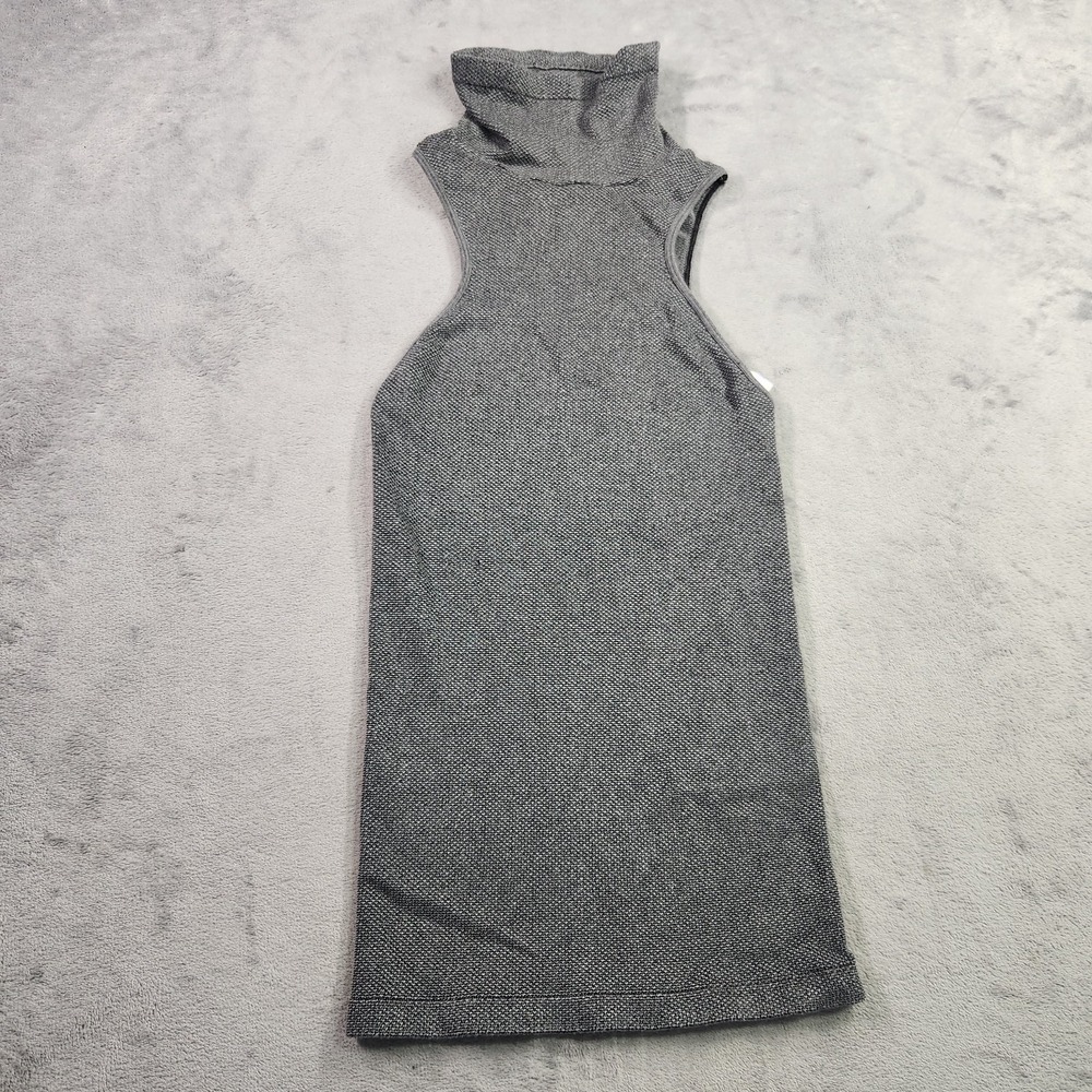 New Intimately Free People Always Ready Seamless Turtleneck Tank XS / S Gray